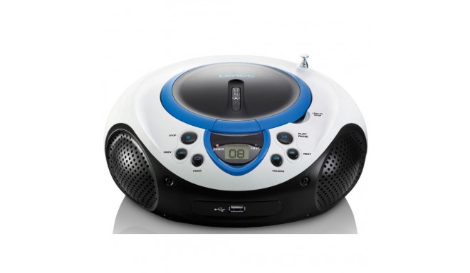 CD-raadio Lenco SCD38USBB, sinine