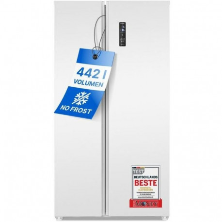 Side-by-side refrigerator Bomann