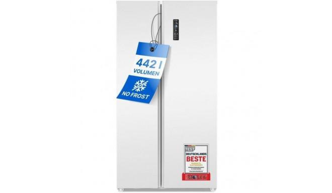 Side-by-side refrigerator Bomann