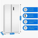 Side-by-side refrigerator Bomann