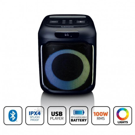 Bluetooth speaker Lenco, black