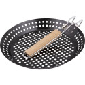 Grill pan with a folding handle- round Lamart