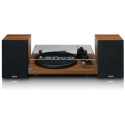 Record player with built-in amplifier and bluetooth plus 2 external speakers Lenco, wood