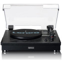 Vinüülplaadimängija 2 kõlari ja BT ühendusega Lenco LS101BK, must