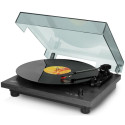 Turntable with built-in speakers Lenco, black
