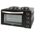 Mini oven with 2 hot plates Bomann