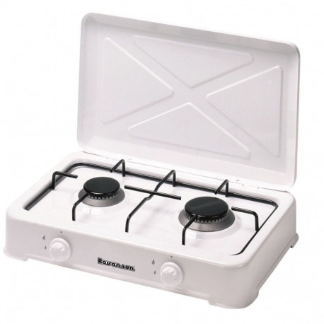 Portable double gas cooker