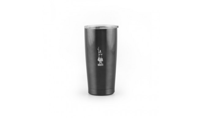 Mug Bialetti TO GO! 550ml, stainless steel, grey