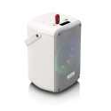 Karaoke system with bluetooth, rechargeable battery, wireless karaoke microphone and disco led light