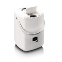 Karaoke system with bluetooth, rechargeable battery, wireless karaoke microphone and disco led light