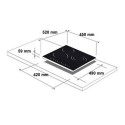 Induction hob Schlosser, marble