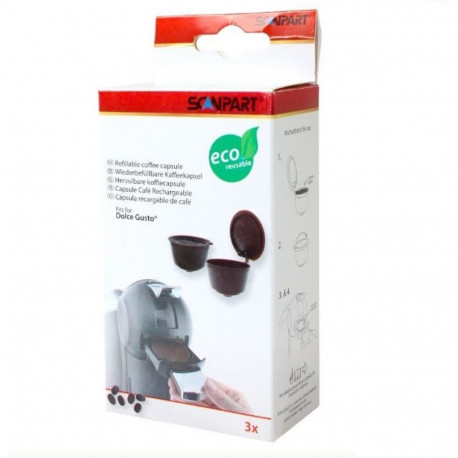 Coffeeduck Dolce Gusto 3 pcs Scanpart