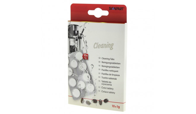 Coffee machine Cleansing tablet 10pcs Scanpart