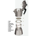 Espressokann Bialetti Moka express 3 tassile 0001162