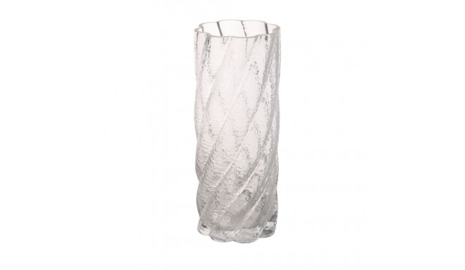 Vase LAURO D10xH25cm, clear glass