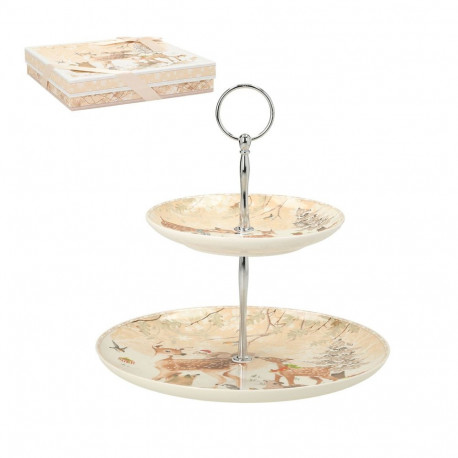 Tiered stand MIA DEER 2-tier, in gift box