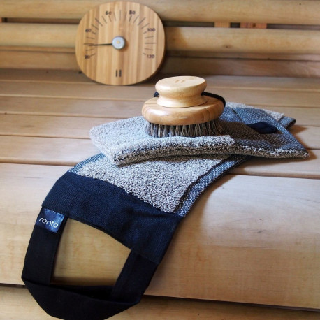 Sauna thermometer RENTO bamboo