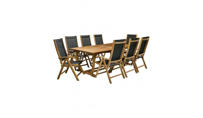 Aiamööblikomplekt FUTURE laud ja 8 tooli