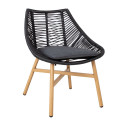 Garden furniture set HELSINKI table and 4 chairs