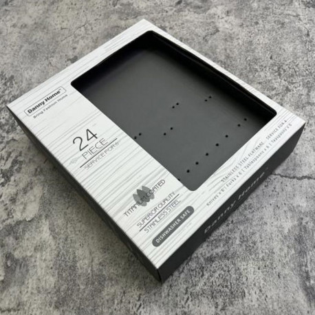 Cutlery DUNE 24pcs, black