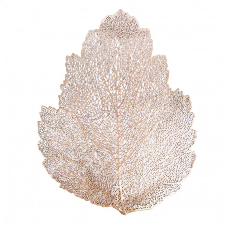 Placemat BIG LEAF 36x45cm, gold