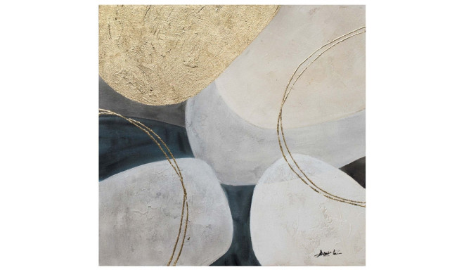 Õlimaal 70x70cm, kuldne/valge 1