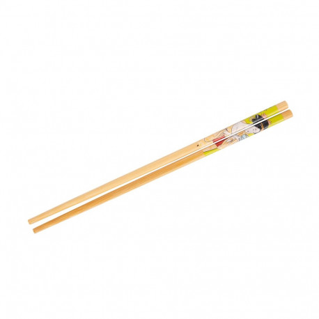 Chopsticks GEISHA, bambus with picture
