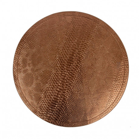 Placemat BOA D38cm, copper snake