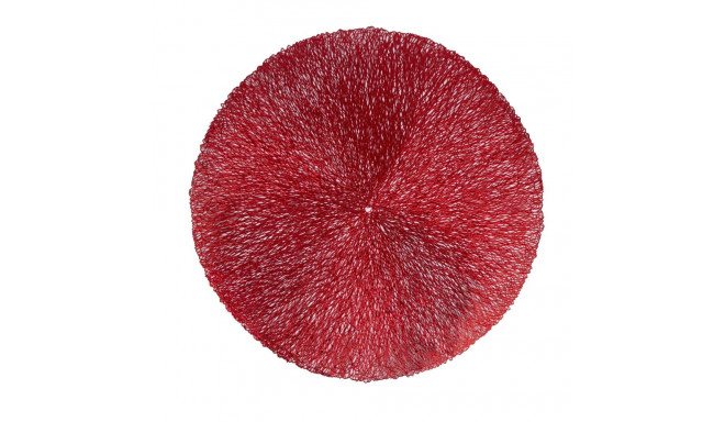 Placemat ELONA D38cm, red