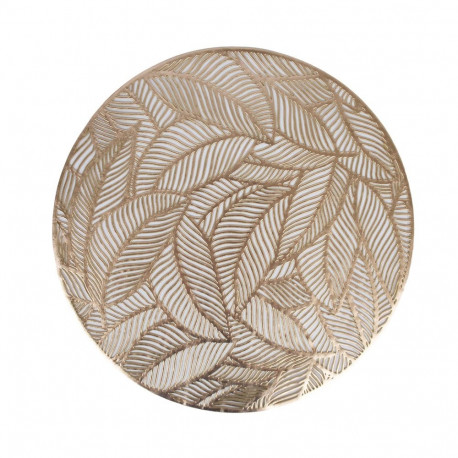 Lauamatt ROUND LEAF, kuld
