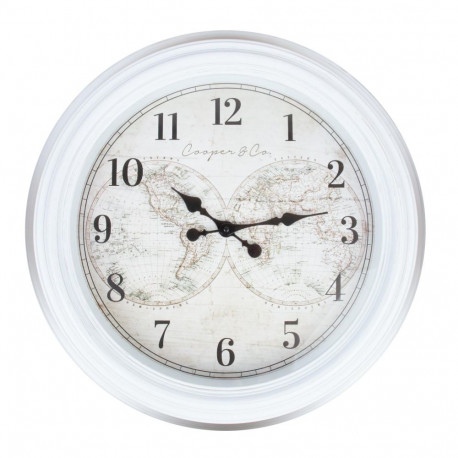 Wall clock GUSTAV D60cm, white
