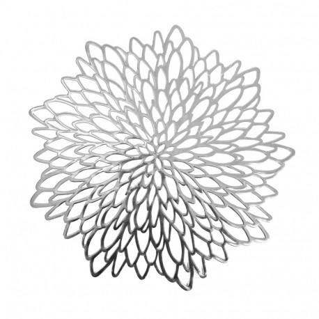 Lauamatt FIORE, D38cm, hõbedane