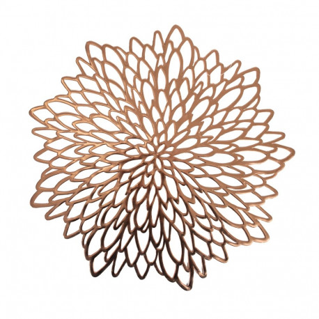 Place mat FIORE D38cm, copper