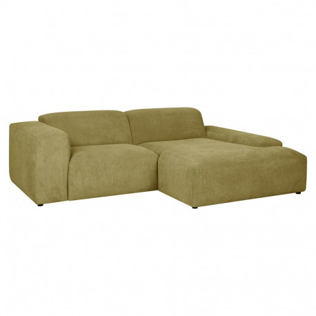Corner sofa LEHTE right corner, green