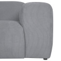 Corner sofa LEHTE left corner, grey