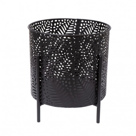 Plant holder CHIA D25xH28cm, black