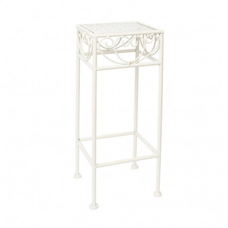 Flower stand SANDY 18x18xH50cm, antique white
