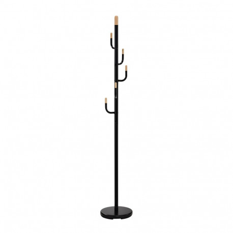Coat rack GLADE D28xH174cm, black