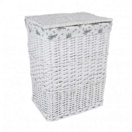 Laundry basket MAX-1, 45x33xH59cm, white