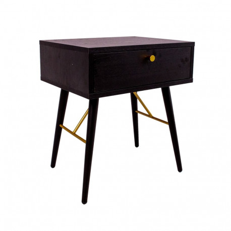 Nightstand LUXEMBOURG 45x35xH50cm, black