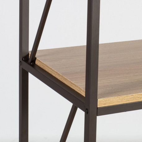 Shelf STUDY 60x40xH139,5cm, oak