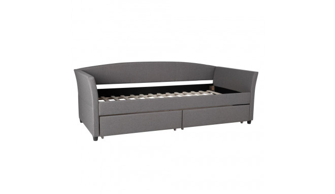 Bed GENESIS 90x200cm, brownish grey