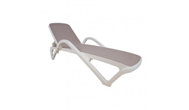 Lamamistool RESORT beež plastik