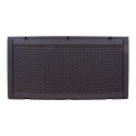 Storage box SAYA 122x54,5x63cm/380L, grey plastic