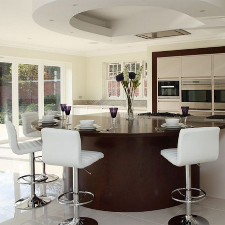 Baaripukk AURA 46x42xH88-109cm, valge