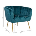 Tugitool TUCKER 78x71xH69cm, mereroheline