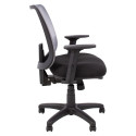 Task chair SAGA black/grey