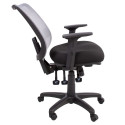 Task chair SAGA black/grey
