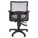 Task chair SAGA black/grey