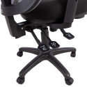 Task chair SAGA black/grey